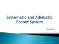 Maniks Systematic and Adiabatic Econet System PowerPoint PPT Presentation