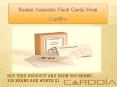 Roman Numerals Flash Cards From CardDia PowerPoint PPT Presentation