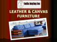 Vintage Leather Canvas Furniture Manufacturer in India