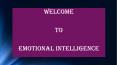 Emotional intelligence training online PowerPoint PPT Presentation