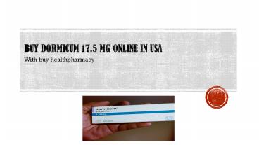 Buy Dormicum Online with buy healthpharmacy