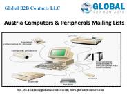 Austria Computers & Peripherals Mailing Lists