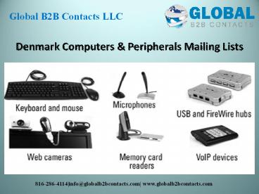 Denmark Computers & Peripherals Mailing Lists
