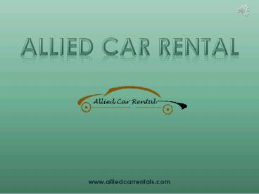 Taxi Cab Services From Pune to Mumbai - Allied Car Rental