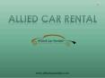 Taxi Cab Services From Pune to Mumbai - Allied Car Rental PowerPoint PPT Presentation