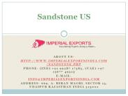 Sandstone US