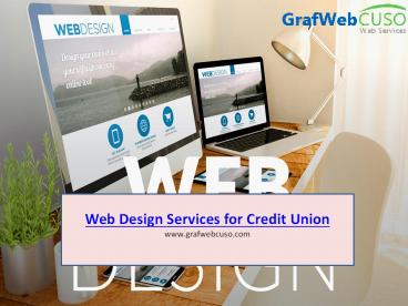 Web Design Services for Credit Union