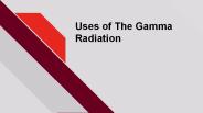 Non-Invasive Gamma Radiation Treatment