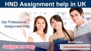 HND Assignment Help in UK