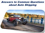 Answers to Common Questions about Auto Shipping