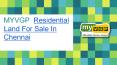 Residential Land For Sale In Chennai