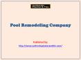 Pool Remodeling Company PowerPoint PPT Presentation