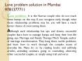 Love problem solution in Mumbai 9781377711 PowerPoint PPT Presentation
