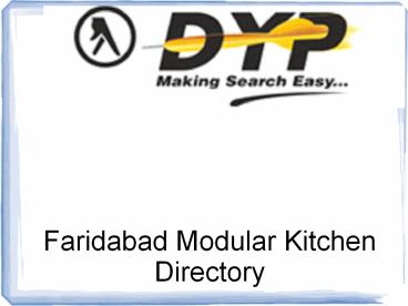 Faridabad Modular Kitchen Directory (14)