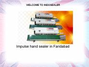 Impulse hand sealer in Faridabad