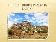 Hidden Tourist Places in Ladakh
