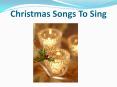 3 christmas songs PowerPoint PPT Presentation