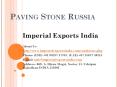Paving Stone Russia (1) PowerPoint PPT Presentation