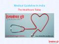 Medical Guideline In India PowerPoint PPT Presentation