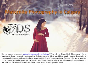 Maternity Photography in Calgary