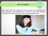 Hair Growth And Regrowth