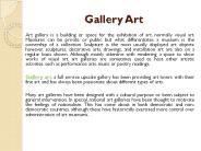 Gallery art
