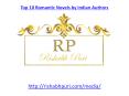 Top 10 must read romantic novels by Indian authors PowerPoint PPT Presentation
