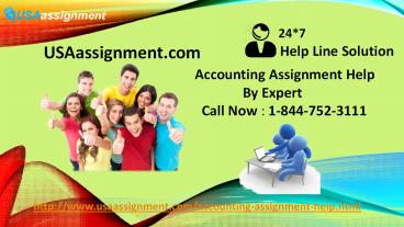 Accounting Assignments Help | Free Online Accounting Tutor