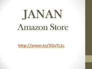 JANAN Amazon Store
