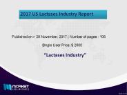 Lactases Industry Analysis 2017 to 2022
