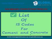 Israel Aggregates, Concrete & Cement Mailing Lists
