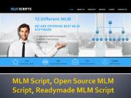 MLM Script, Open Source MLM Script, Readymade MLM Script