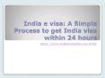india visitor visa-Get India online visa through online. PowerPoint PPT Presentation