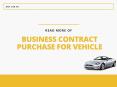 Find more details about Business Contract Purchase for Vehicle PowerPoint PPT Presentation