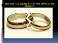 Does Same-sex Divorce Differ from Opposite-Sex Divorce? PowerPoint PPT Presentation