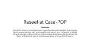 Raseel at Casa POP-Tableware