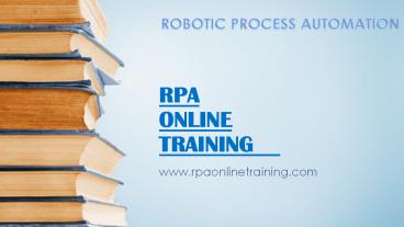 Best Institute For rpa Online training