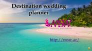 Destination wedding Dubai