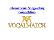 International Songwriting Competition