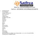 R programming  Certification In Hyderabad