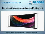 Denmark Consumer Appliances Mailing List