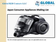 Japan Consumer Appliances Mailing List