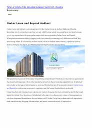 Omkar Lawn and Beyond Andheri