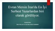 Evran Mersin İran'da En İyi Serbest Yazarlar arasında