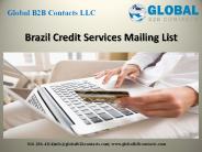 Brazil Credit Services Mailing List