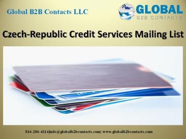 Czech-Republic Credit Services Mailing List