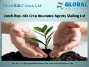 Czech-Republic Crop Insurance Agents Mailing List