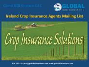 Ireland Crop Insurance Agents Mailing List