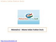 AtlantaDesi - Atlanta Indian Fashion Deals