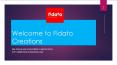 Web Design Company Profile Fidato Creations PowerPoint PPT Presentation